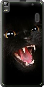 Чехол на Lenovo A7000 Чёрная кошка "932u-120-17620"