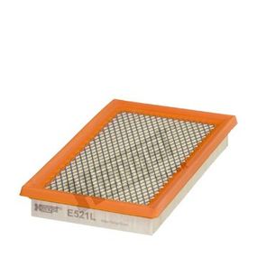 Фильтр воздушный Nissan Qashqai 1.5 dCi 07-13 / Tiida 1.6/1.8 i 07-12, Hengst, E521L,