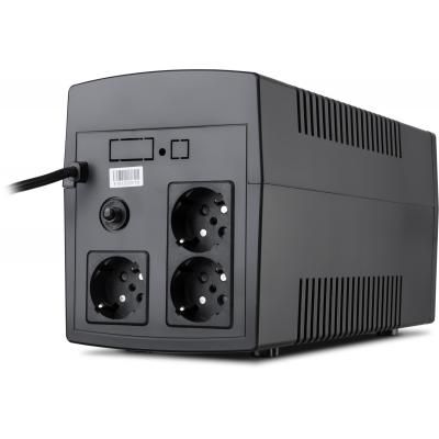 Пристрій безперебійного живлення Vinga LCD 1200VA plastic case (VPC-1200P) (VPC-1200P) | Зображення 3