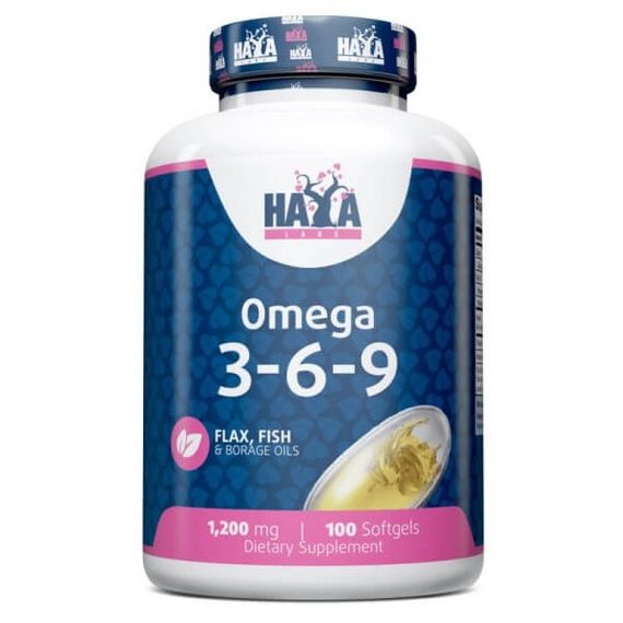 Омега 3-6-9 Haya Labs Omega 3-6-9 100 Caps