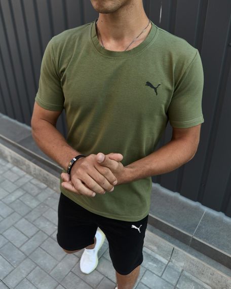 Футболка Puma хакі (9586503771) | Зображення 3