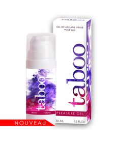 Cтимулюючий гель для жінок Taboo Pleasure gel for her Sex Aura