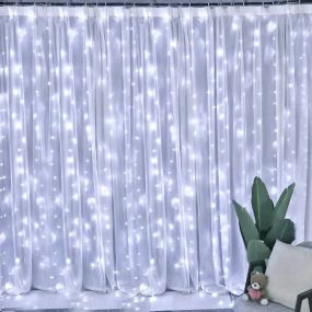 Гірлянда Світлодіодна Штора Xmas 200 LED 3х2 м Білий USB