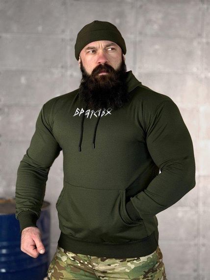 Худі maklin воля олива ВТ5068