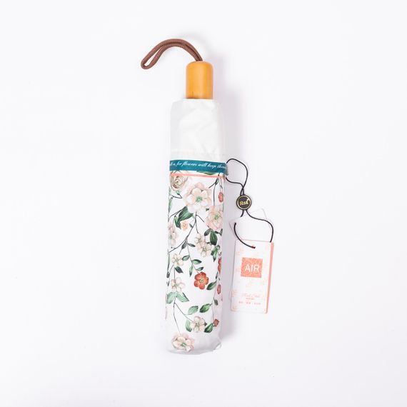 Парасолька механічна елегантна з принтом міцна надійна з поліестеру діаметр 99 см Зелений HP-23-15GR | Зображення 5