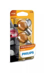 Показні лампа розжарювання PHILIPS 12496NAB2 PY21W 12 V 21 W BAU15s