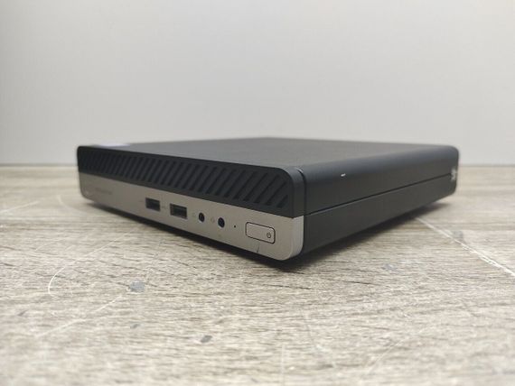 Неттоп HP EliteDesk 400 G3 Desktop Mini USFF / Intel Core i5-7500T (4 ядра по 2.7 - 3.3 GHz) / 8 GB DDR4 / 240 GB SSD / Intel UHD Graphics 630 / Блок питания б/у | Зображення 3