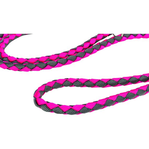 Повідок Trixie Каво регульований L–XL 2,00 м х 18 мм фуксія-графіт | Зображення 2