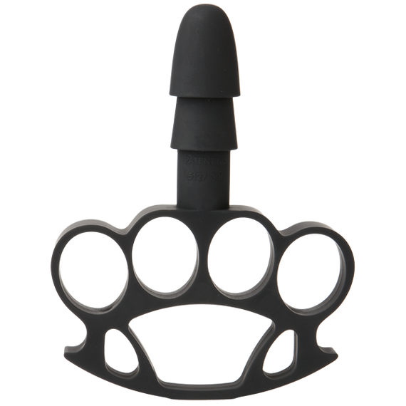 Тримач-кастет Doc Johnson з кріпленням Vac-U-Lock - Knuckle Up для іграшок