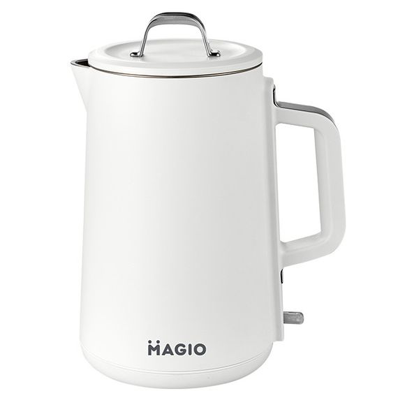 Електрочайник Magio MG-518, 1.5 л, 1500 Вт, з подвійними стінками та регулюванням температури