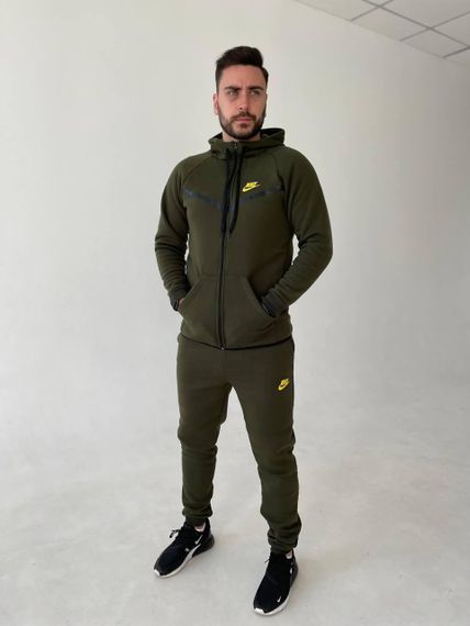 Чоловічий спортивний костюм Nike хакі | Зображення 2