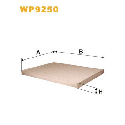 Фильтр салона Wixfiltron WP9250