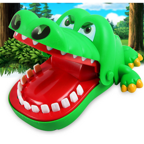 Іграшка Крокодил дантист із зубами, тренування реакції й уваги за допомогою крокодила з зубами