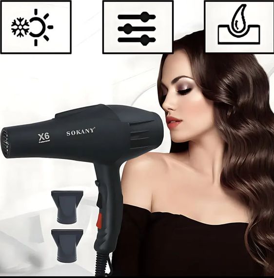 Фен професійний SOKANY X6 (47834-X6_612) | Зображення 4