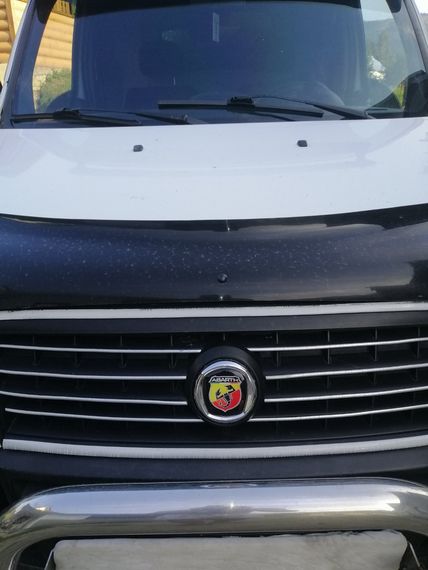 Значок (Abarth, самоклейка) 85 мм для Fiat Doblo II 2005-2010 рр | Зображення 3