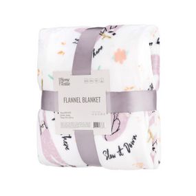Плед Ardesto Flannel 100% поліестер, лінивці 160х200 см (ART0115PB)