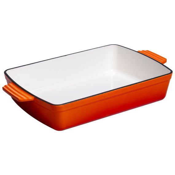 Форма для запікання чавунна 3 л, помаранчевий Yiwu HP-FLG-16 ORANGE | Зображення 2
