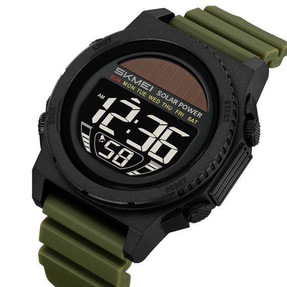 Спортивний чоловічий годинник Skmei 2358AG Army Green | Зображення 2