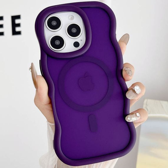 Чохол TPU+PC Undine with MagSafe для Apple iPhone 15 Pro (6.1") Purple | Зображення 2