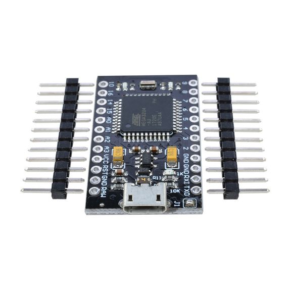 Контроллер Micro ATmega32U4-MU MicroUSB Diymore 5В | Зображення 1