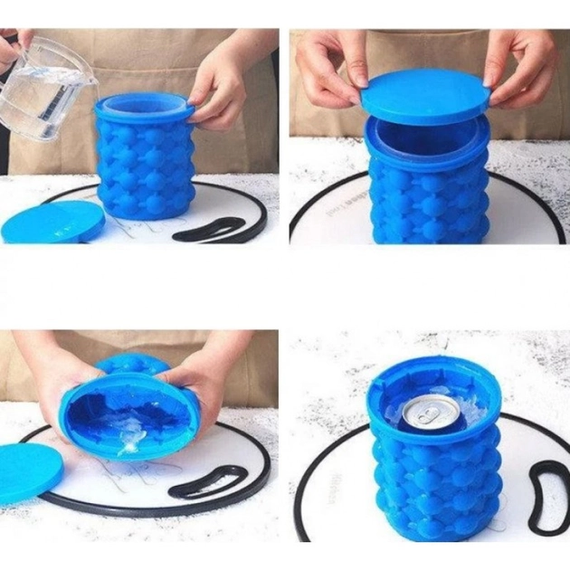 Силіконова форма для льоду Ice Cube Maker Genie | Зображення 4