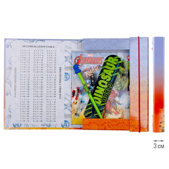 Папка для тетрадей В5 YES Marvel Avengers 491897 24х18х3 см | Зображення 3