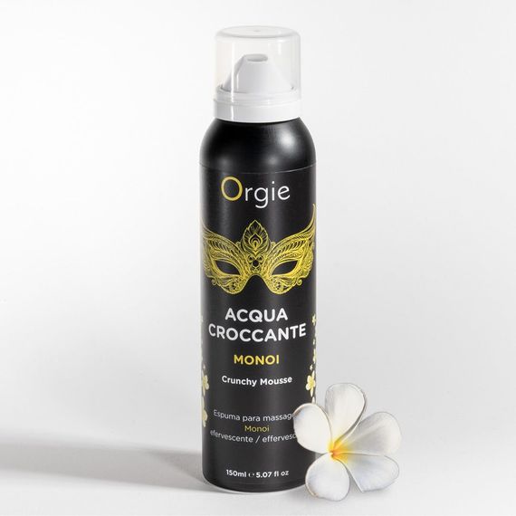 Масажна пінка Orgie – Acqua Croccante Monoi (150 мл), ефект бульбашок, що лопаються | Зображення 3