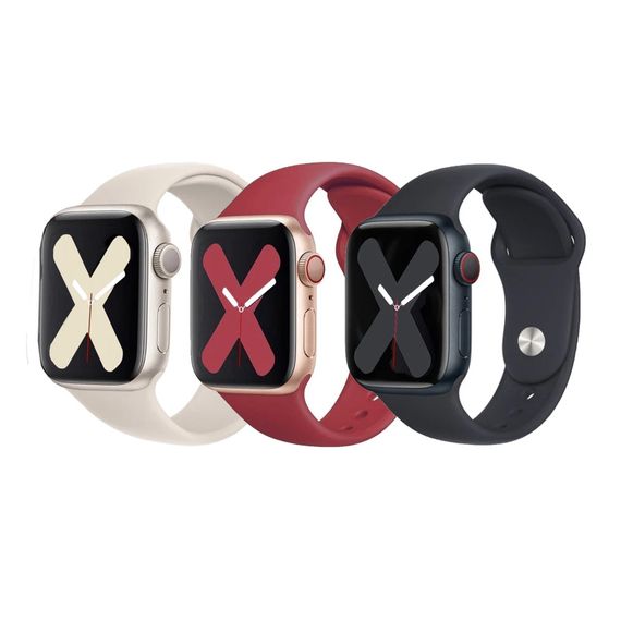 Ремінець для Apple Watch Band Silicone Two-Piece 42/44/45/49 mm Уцінка