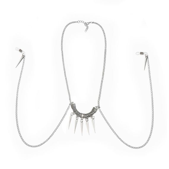 Прикраса з ланцюжками та шипами для сосків Art of Sex – Modesta