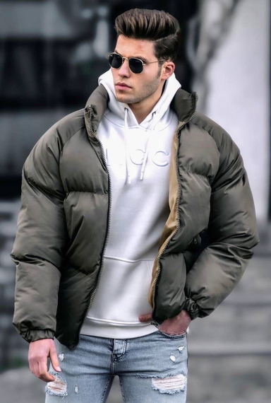 Куртка-пуховик Исландия хаки S XL