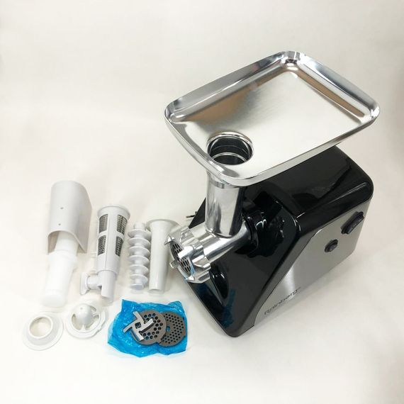 Мясорубка компактная Rainberg RB-676 3800W, Домашняя электромясорубка, Мясорубка-шинковка-терка YN-51 | Зображення 9