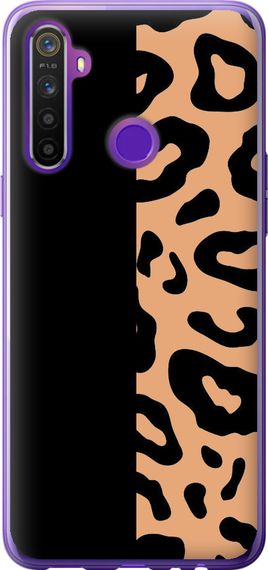 Чехол на Realme 5 Пятна леопарда "4269u-1862-17620"