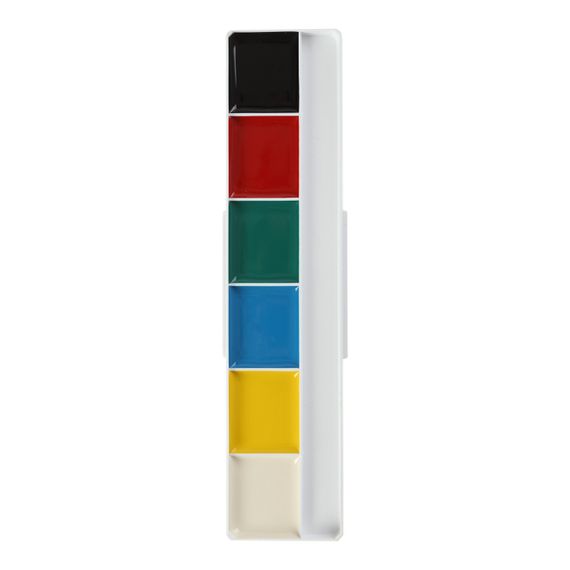 Акварельные краски, 6 цветов ZB.6540 SMART Line ZiBi (4823078933119) | Зображення 1