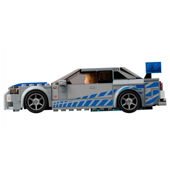 Конструктор LEGO Speed Champions «Подвійний форсаж» Nissan Skyline GT-R (R34) 319 деталей (76917) | Зображення 2
