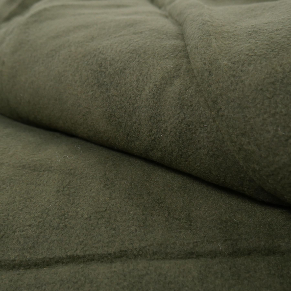 Спальний мішок з капюшоном 2.10х90 фліс олива | Зображення 1