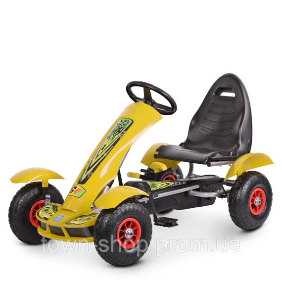Велокарт детский Bambi kart M 1450-6 ручной тормоз