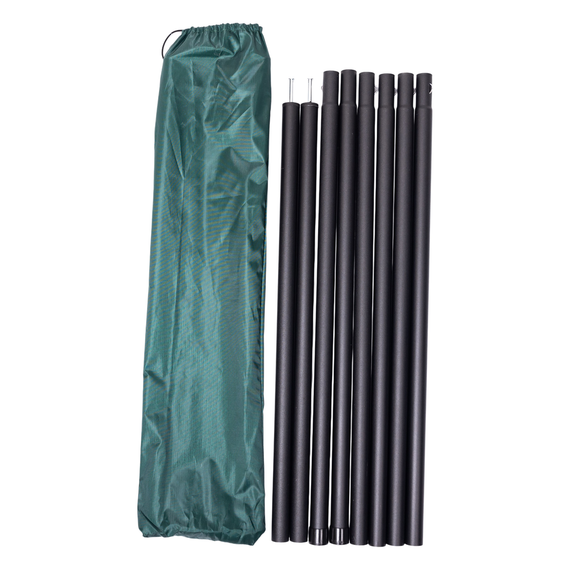 Тент туристичний навіс 3×2,95 м захисний навіс від сонця, дощу з люверсами Lugi Kemping SJ-0081GR | Зображення 3