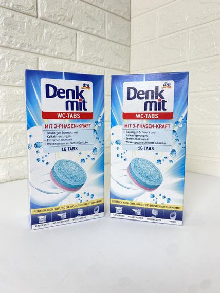 Denkmit таблетки для унитаза 16 штук