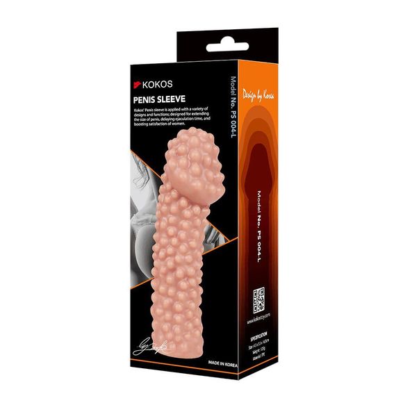Насадка на член Kokos Penis Sleeve PS 004 L Sex Aura | Зображення 1