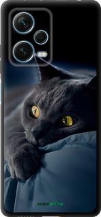 Чохол на Xiaomi Redmi Note 12 Pro+ 5G Димчастий кіт "825b-3612-2448"