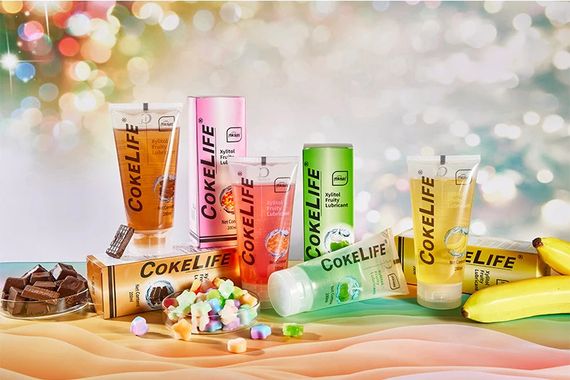 Фруктовий лубрикант CokeLife із ароматом банана 200 ml | Зображення 4