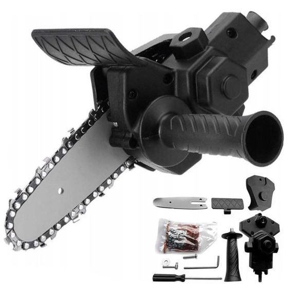 Насадка цепная пила 4 дюйма (10см) для дрели или шуруповерта | Зображення 4