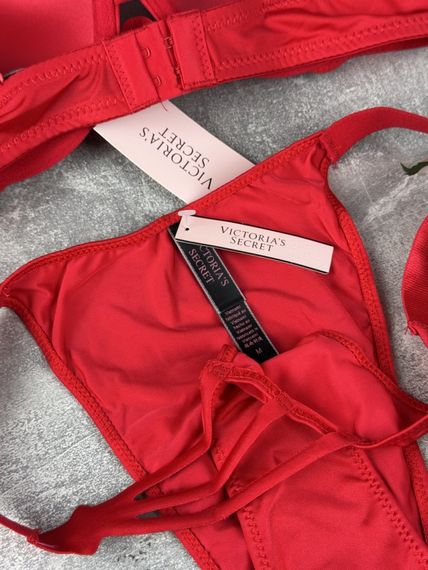 Комплект Victoria's Secret Starstruck Shine Strap Push-Up Bra червоний kk8072 | Зображення 2