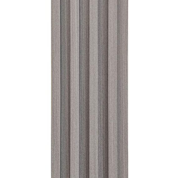 Декоративна стінова рейка сталева сіра 3000*160*23мм (D) SW-00001528 | Зображення 7