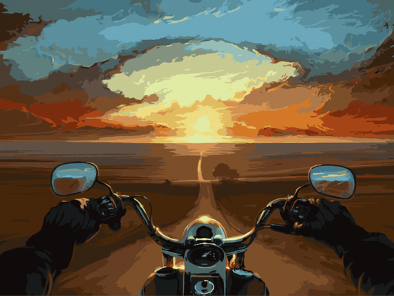 Картина по номерам. Art Craft "Дорога свободи" 40х50 см 10510-AC