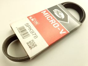 Ремінь генератора струмковий Lanos 1.5 (з ГУР), GATES (5PK978) (96144933)