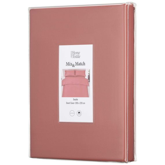 Підковдра Ardesto Mix&Match, 200х220см, 100% бавовна, сатин, мідь (ART2022DVO) | Зображення 1