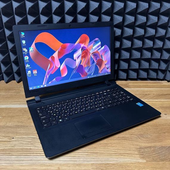 Ноутбук Б-клас Lenovo IdeaPad 100-15IBY / 15.6" (1366x768) TN / Intel Pentium N3540 (4 ядра по 2.16 - 2.66 GHz) / 8 GB DDR3 / 128 GB SSD / Intel HD Graphics / WebCam / Win 10 б/в | Зображення 2
