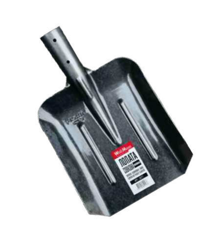 Лопата совкова лакована "WoffMann professional tools" (Рейсова сталь) 3377