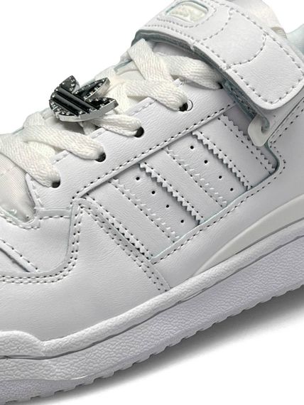 Жіночі кросівки A-didas Forum 84 Low New All White  , В'єтнам | Зображення 7